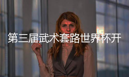第三届技击套路天下杯开赛 中国队首日夺4金