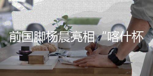 前国脚杨晨表态“喀什杯” 寄语新疆青少年英勇追梦
