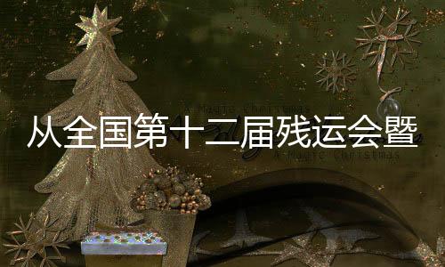 从天下第十二届残运会暨第九届特奥会看我国残疾人奇迹生长