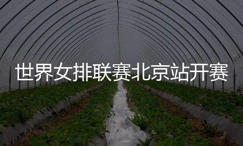天下女排联赛北京站开赛期近 中国女排新周期首秀受存眷