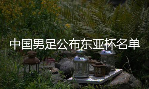 中国男足宣布东亚杯名单 新周期闪现年青化过程