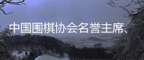 中国围棋协会名望主席、“棋圣”聂卫平病逝