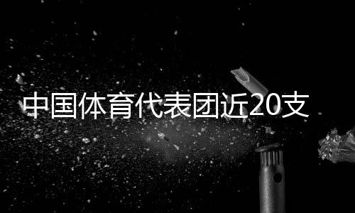 中国体育代表团近20支步队的300多人已按打算进驻奥运村