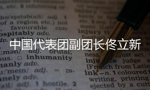 中国代表团副团长佟立新：活动成就和精力文化双丰产