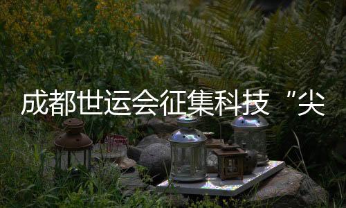 成都世运会征集科技“尖货” 鞭策体育与科技深度融会