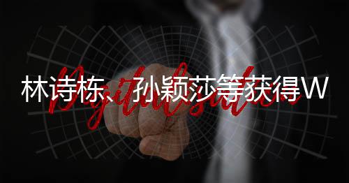 林诗栋、孙颖莎等取得WTT香港总决赛参赛资历
