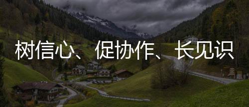 树决定信念、促合作、长见地 天下青少年阳光体育大会激起活动热忱