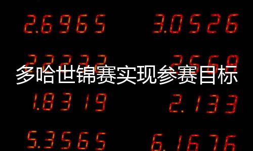 多哈世锦赛完成参赛方针——国度泅水队进行登榜典礼