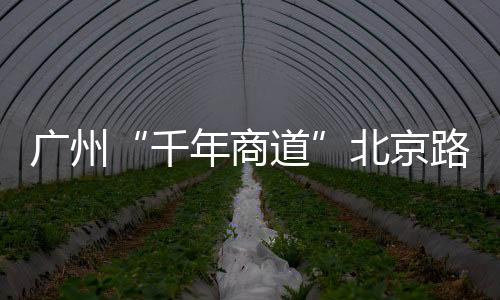 广州“千年商道”北京路商圈一季度客流达3633万人次