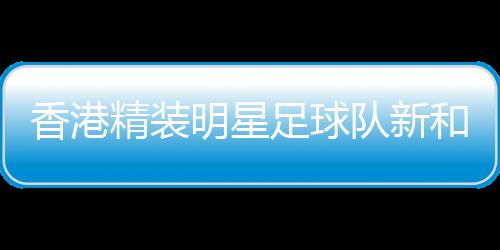 香港平装明星足球队新和公益足球约请赛在新疆新和进行