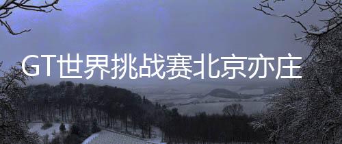 GT天下挑衅赛北京亦庄站冲刺备赛 街道开赛成亮点
