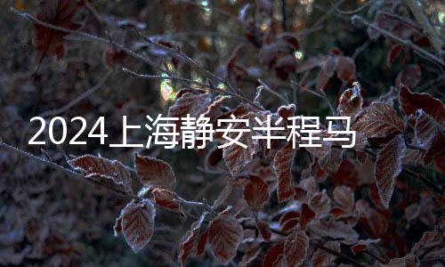 2024上海静安半程马拉松开跑 逾六成选手来自外省市