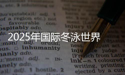 2025年国际冬泳天下挑衅赛(济南站)在山东济南进行